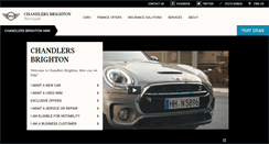 Desktop Screenshot of chandlersbrightonmini.co.uk